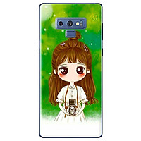 Ốp Lưng Dành Cho Samsung Galaxy Note 9 - Anime Cô Gái Búi Tóc