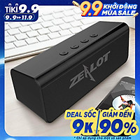 Loa bluetooth Zealot không dây nghe nhạc cực hay, âm thanh chất lượng cao, hỗ trợ kết nối Bluetooth 5.0, thẻ nhớ, USB - Hàng chính hãng