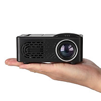 Máy Chiếu Mini Di Động Có Đèn LED Màn Hình LCD