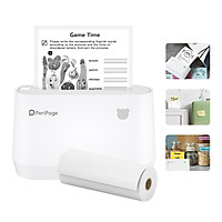 PeriPage A9s Máy in nhiệt bỏ túi không dây BT 304DPI Máy in ảnh di động tương thích với điện thoại thông minh Android iOS Windows
