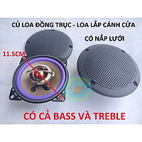 CỦ LOA ĐỒNG TRỤC 10CM CX402 TÍM - GỒM BASS VÀ TRÉP