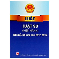 Luật Luật Sư (Hiện Hành) – Sửa Đổi, Bổ Sung Năm 2012, 2015