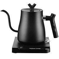 Bình pha cà phê điện 900ml Bình đựng nước nóng Kiểm soát nhiệt độ Bình nước làm nóng bằng thép không gỉ Ấm đun nước trà cổ ngỗng
