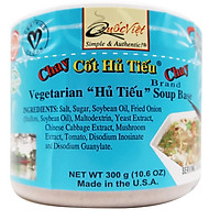GIA VỊ NẤU Hủ Tiếu Chay Cốt Quốc Việt Foods 300G-Gia vị hoàn chỉnh nhập khẩu