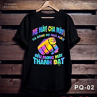 Áo thun phản quang 7 màu chỉ tay mặc đôi mặc nhóm siêu xinh