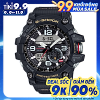 Đồng hồ nam Casio G-Shock GG-1000-1ADR Mudmaster | GG-1000-1A la bàn, đo nhiệt độ