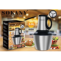 Máy Xay Thịt, Xay Gia Vị Tỏi Ớt SOKANY- Hàng Chính Hãng