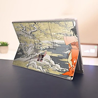Skin dán hình Tranh thủy mặc x02 cho Surface Go, Pro 2, Pro 3, Pro 4, Pro 5, Pro 6, Pro 7, Pro X