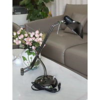 Đèn bàn Inox đối trọng cao cấp, đèn học chống cận ánh sáng vàng