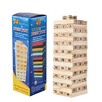 Bộ Đồ Chơi Rút Gỗ 54 Thanh - Xếp Hình Domino Xả Stress