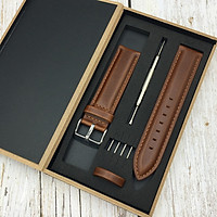 Dây Da Đồng Hồ Thay Thế Dành Cho Đồng Hồ DW Daniel Wellington - Tặng Kèm Hộp Gỗ và Phụ Kiện