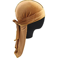 Đàn ông Lady Velvet Bandana Durag Mũ Nón Silk Cap Mũ Mũ