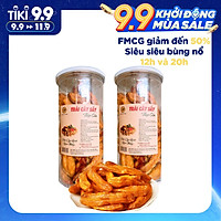 1KG CHUỐI SẤY DẺO ĐÀ LẠT NGUYÊN TRÁI VỊ NGỌT TỰ NHIÊN HIỆU TÂN LỘC PHÁT