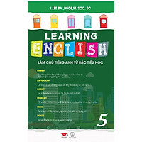 Sách : Learning English 5 - tiếng anh lớp 5 ( á châu books )