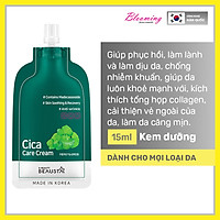 Kem dưỡng ẩm chiết xuất rau má phục hồi da Beausta Cica Repair Cream 15ml