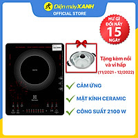 Bếp Điện Từ Electrolux ETD42SKR (2100W) - Đen - Hàng chính hãng