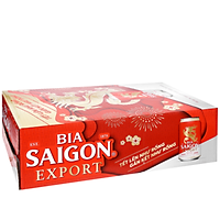Thùng 24 bia Sài Gòn Export 330ml - 13342