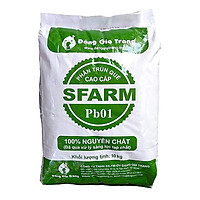 BAO 10 KG - PHÂN TRÙN QUẾ SFARM (ĐÃ QUA XỬ LÝ) - PHÂN BÓN SINH HỌC - VI SINH - CHỨA KÉN TRÙN - CHUYÊN CHO RAU SẠCH VÀ CÂY ĂN TRÁI - SẢN XUẤT TỪ NGUỒN TRÙN TỰ NHIÊN