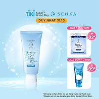Gel rửa mặt dịu nhẹ Senka Perfect Gel Gentle Wash
