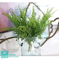 Hoa Giả Hoa Lụa - CÀNH ĐIỂM DƯƠNG XỈ Loại 1 Giống Thật 34cm