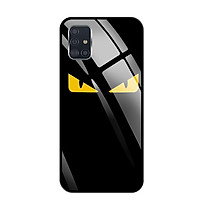 Ốp lưng kính cường lực cho Samsung Galaxy A51 - 03094 0160 MONSTER02 - Hàng Chính Hãng