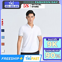 Áo Thun Nam 5S Có Cổ (4 Màu) Chất Liệu Cotton Premium, Siêu Mát, Phom Dáng Trẻ Trung, (APC21014)