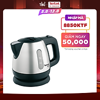 Bình đun siêu tốc Tefal BI81252A - 0.8L - Chất liệu inox không rỉ - Tự động ngắt điện khi nước sôi - Hàng chính hãng