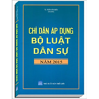 Chỉ dẫn áp dụng Bộ Luật Dân sự 2015