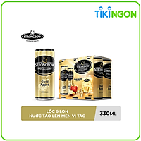 Lốc 6 Lon cao Strongbow vị Táo nguyên bản (330ml x 6 Lon)