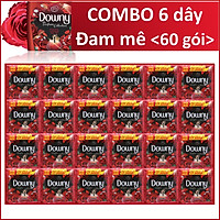 COMBO 6 dây Downy Đam mê 10 gói x6