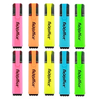 Hộp 10 Bút dạ quang Thiên Long FlexOffice FO-HL02