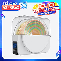 Hộp máy sấy sợi Aibecy có thể điều chỉnh nhiệt độ 35-55℃ với chức năng hẹn giờ hiển thị LCD 2 inch cho máy in 3D