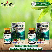 COMBO 02 Hộp DIAMAX – Giảm biến chứng tiểu đường, đường huyết và cholesterol - Hộp 60 viên