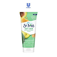 Sữa rửa mặt tẩy tế bào chết Bơ và Mật Ong St.Ives Soft Skin Avocado & Honey Scrub 170g