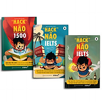Combo “Hack não 1500 từ tiếng Anh” + “Hack não IELTS” (Trọn bộ 3 cuốn)