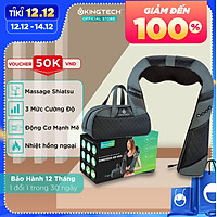 Máy Massage Toàn Thân Cao Cấp 3D KINGTECH KS460 - Đai Mát xa Nhiệt Chuyên Sâu Cho Cổ, Vai Gáy, Lưng, Chân - Tiện Sử Dụng Tại Nhà, Văn Phòng, Du Lịch - Chính Hãng
