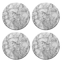 Set Đế Lót Ly Gốm Tròn Mika A-001-002-S-T (4 Cái)