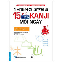 15 Phút Luyện Kanji Mỗi Ngày – Vol 1