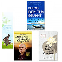 Combo 3 cuốn: Khi Mọi Điểm Tựa Đều Mất, Không Diệt Không Sinh Đừng Sợ Hãi, Từng Bước Nở Hoa Sen (Tặng kèm bookmark danh ngôn hình voi)