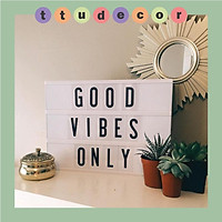 LIGHT BOX hộp chữ phát sáng trang trí nhà cửa