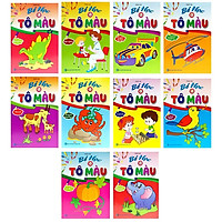 Bộ Sách Bé Học Tô Màu – Bộ 10 Cuốn