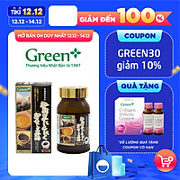 Viên tỏi đen, giấm đen Nhật Bản - Fermented Black Garlic Green+