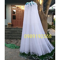 Lưới kéo cá ,vét cá làm bằng lưới dù nhật cao 2,5m dài 30m chuyên kéo cá giống ,cá bột