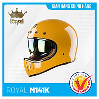 Nón bảo hiểm Fullface cao cấp Royal M141K có kính, Thời Thượng, Sang Trọng, Bảo hành chính hãng 12 tháng