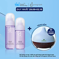 Bộ Đôi Ngăn Ngừa Lão Hóa Cho Da Nhạy Cảm d program Vital Act (Nước Cân Bằng 125ml + Sữa Dưỡng 100ml)