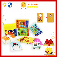 Thẻ Ghép Hình Con Vật Cho Bé Tư Duy Và Khả Năng Nhận Biết