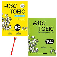 Combo ABC TOEIC RC – Reading Comprehension (Không CD) và ABC TOEIC RC (For The Revised Test Format 2019 In Viet Nam) ( Tặng Kèm Viết )