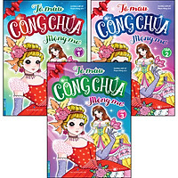 Combo 3 Cuốn: Tô Màu Công Chúa Mộng Mơ