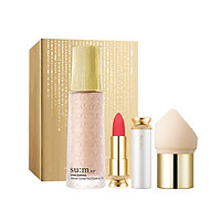 Bộ Kem nền nhung lì bền màu che phủ hoàn hảo Su:m37 Losec Summa Velvet Foundation 30ml
