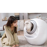 Máy vệ sinh tự động MEET - Máy vệ sinh cho mèo( tặng kèm bịch túi nilon lót phân mèo)